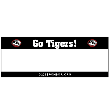 3’x8’ Banner - GOLD